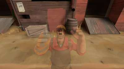 Engi mains when someone use the direct hit