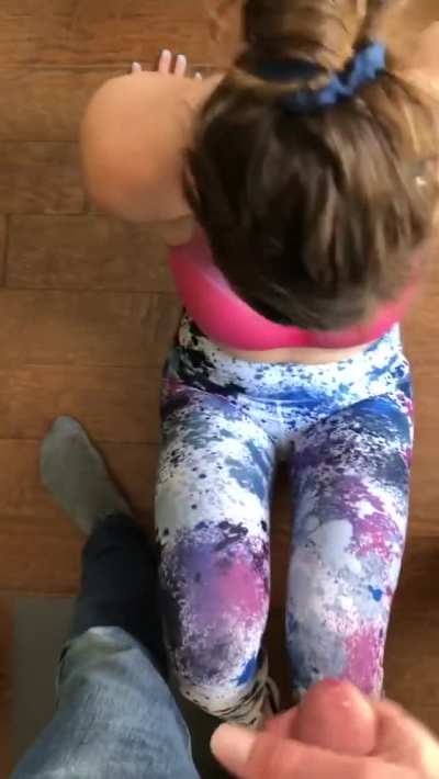 All Over Her Sports Bra And Yoga Pants