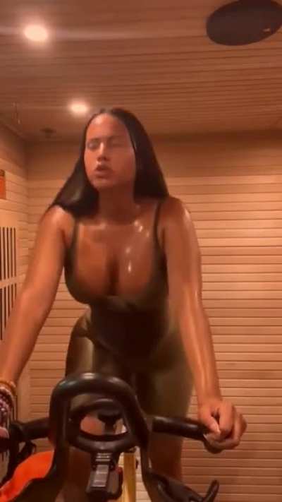 Who Brings Their Bike to the Sauna?