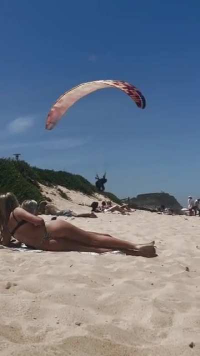To paraglide. This guy is how I feel in dreams when I try to run or fly.