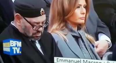 Few years old, but Trumps reaction to the King of Morocco dozing off lol