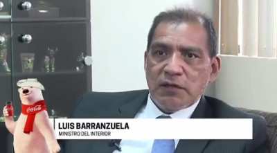 El ministro del interior de este gobierno 🤡