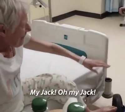 Married for 58 years and reunited after 4 months apart due to Covid, Elsie gets to see her Jack