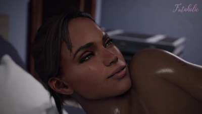 Sheva and Futa Rebecca (Futaholic) [Resident Evil]
