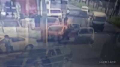 Man gets hit by car and beat up after attempted carjacking