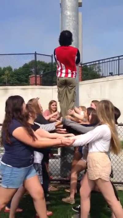 This trust fall