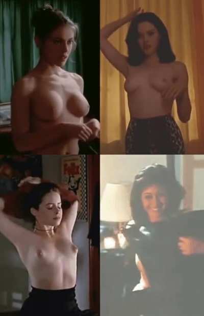 Charmed: disrobing spell - Alyssa Milano, Rose McGowan, Holly Marie Combs, Shannen Doherty