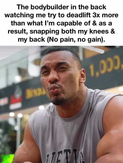 Ego lifting.
