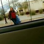 What a racist lady has to say after letting her cross the street first