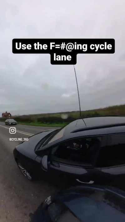 Why is it hard for some people to share the road?!