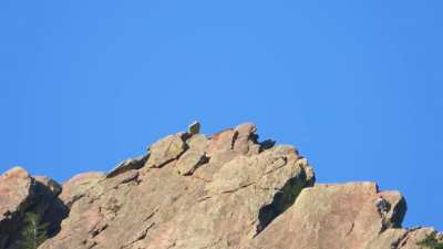 This guy...free-soloing the first Flatiron.
