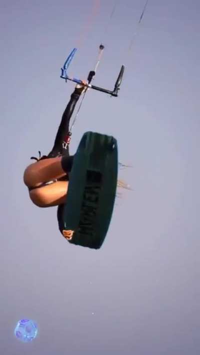 Kitesurfing