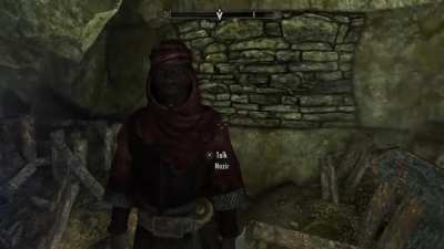 I resurrected Beef Jerky, and for once, the game broke me... Spoilers for the Dark Brotherhood questline, for the 4 people out there who haven't done it yet