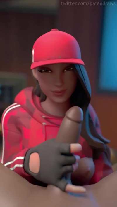 Ruby handjob by PatanDraws