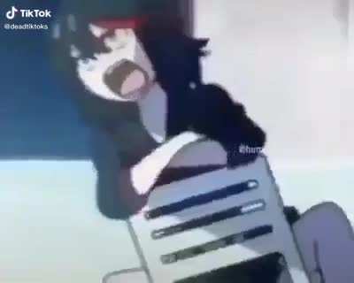 She pissed.