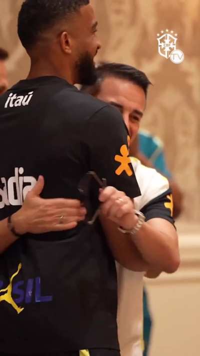 JP and Santos arrived at Orlando for the Seleção games
