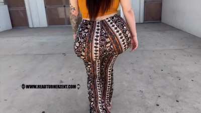 I would be spanking and grabbing that ass every chance I get if she was with me