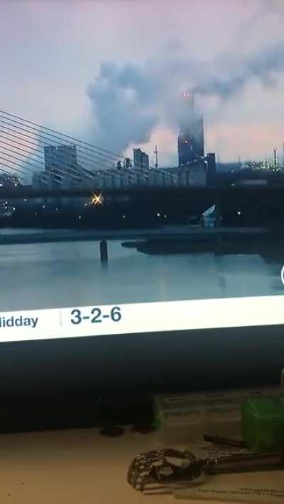 Object Flying Towards The Ground, Unaknowleged by Newscasters. What is it?