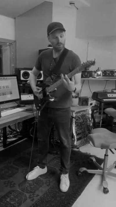 Jonny rehearsing 