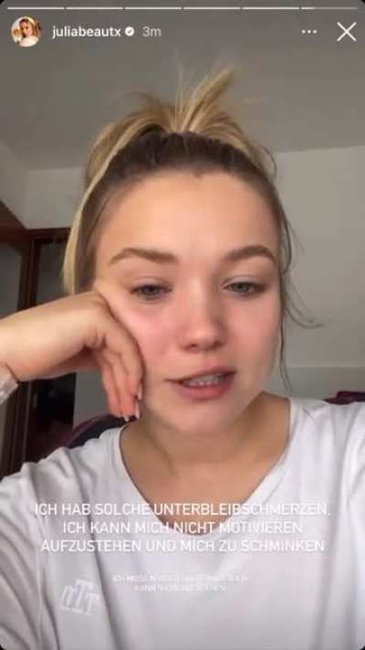 Instagram Storys vom 01. und 02.08.22 von und mit Julia Beautx