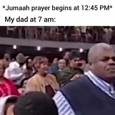 ITS SALAH TIME BROZZERS!!!!