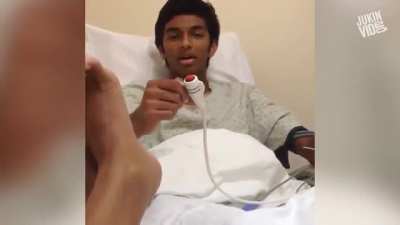Morphine drip for the win!