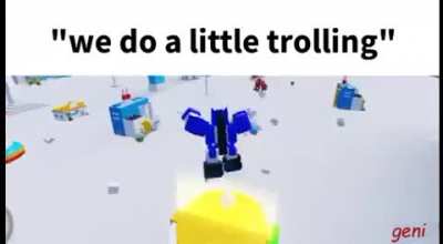 another post where a funny Roblox character is sped up