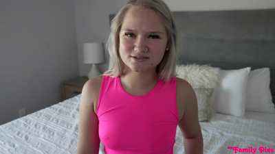 He's stuck with his masturbating stepsister