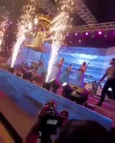 A Fiery wedding