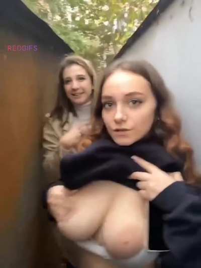 Playful girls