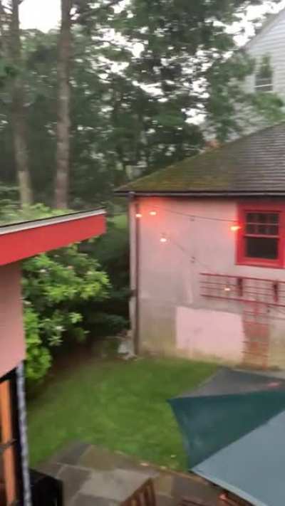 Heavy downpour