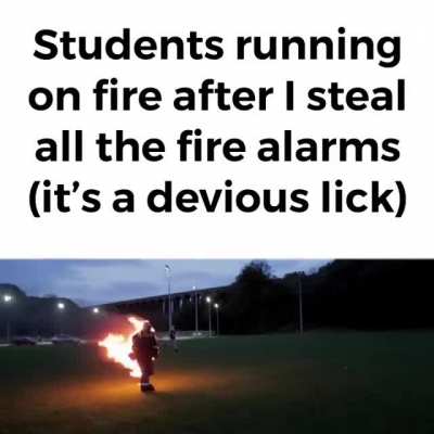 When the lick is devious