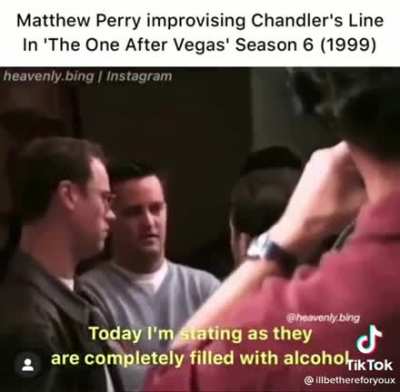 He’s a comedic genius.
