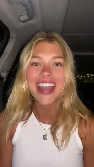 In the car