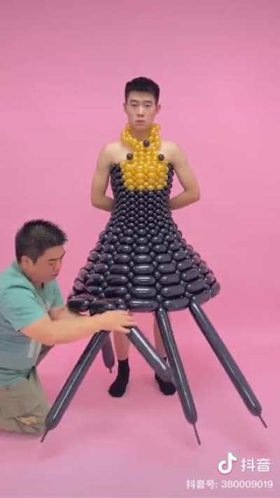 Do you dare to wear a balloon dress?