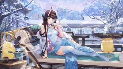 A Live2D touch to Noshiro's 