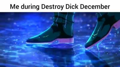 I don't stop beating