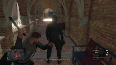 A true ass-assin in action, but seriously that was cool