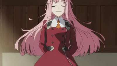 Daily ZeroTwo to hopefully warm your day up…🙁🖤<wbr>💞