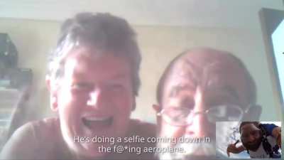 Man calls his parents while skydiving
