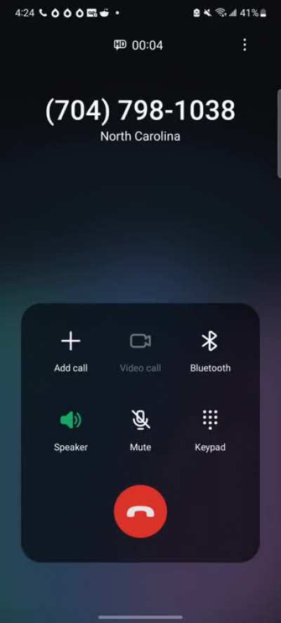 Perry (Laquarius) Brown doesn't have a voice mail box set up 😢☝️☝️