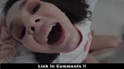 Stepdaddy Is Deeply Encouraging Her Stepdaughter from Behind