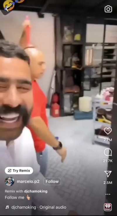 To take a selfie