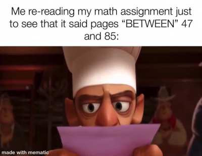 I’m in big trouble