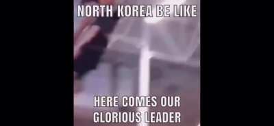 Here come our leader!!