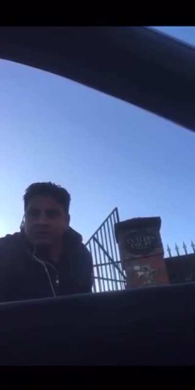 Two Indian men “swearing” at eachother