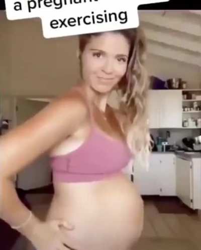 Thanks, I hate pregnant women exercising