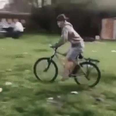 To jump over a fire
