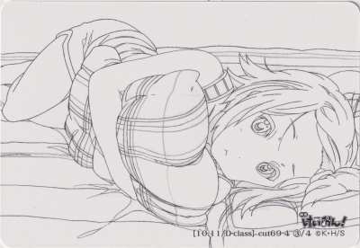 Ritsu sketch gif from the movie