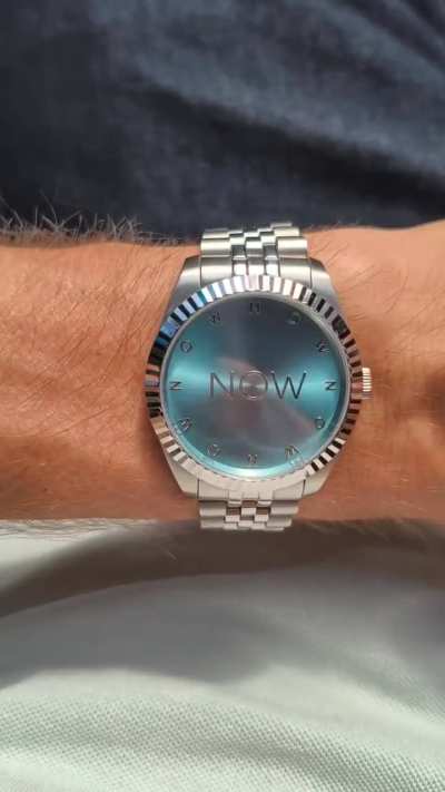 I have a watch that doesn't tell time, just says NOW
